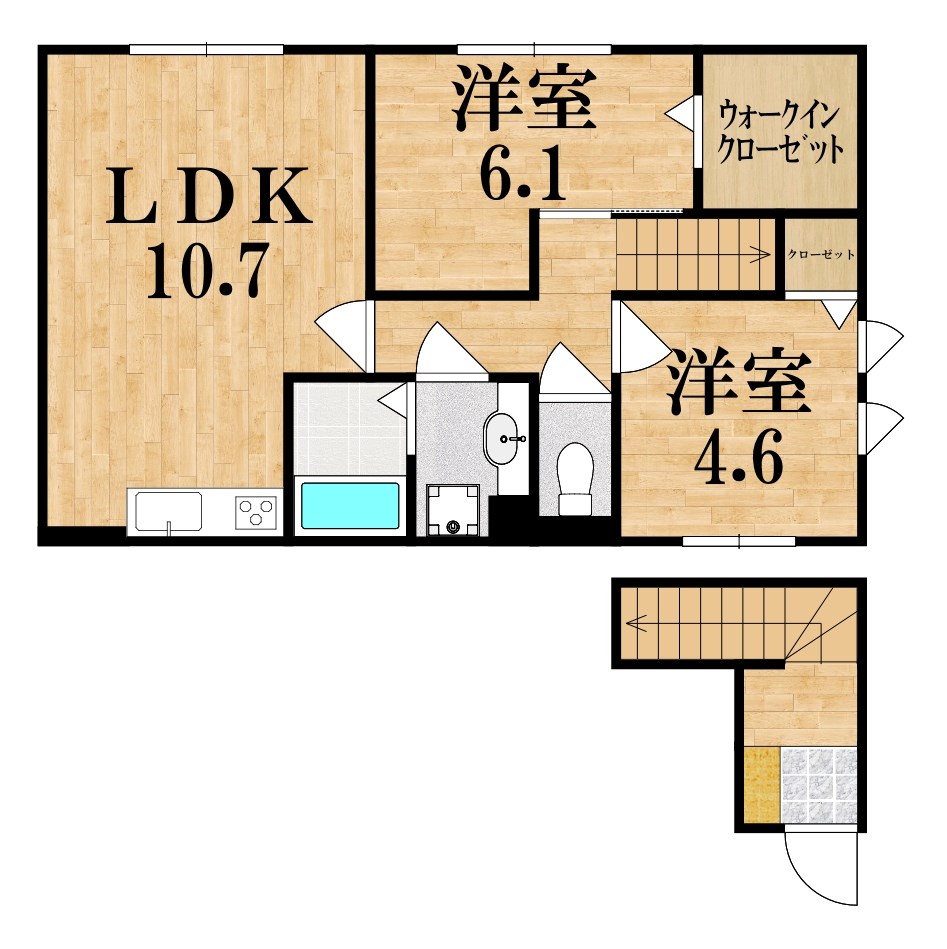 ルマリナ神楽 間取り図