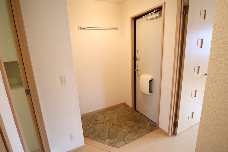クレールふたがみ 玄関