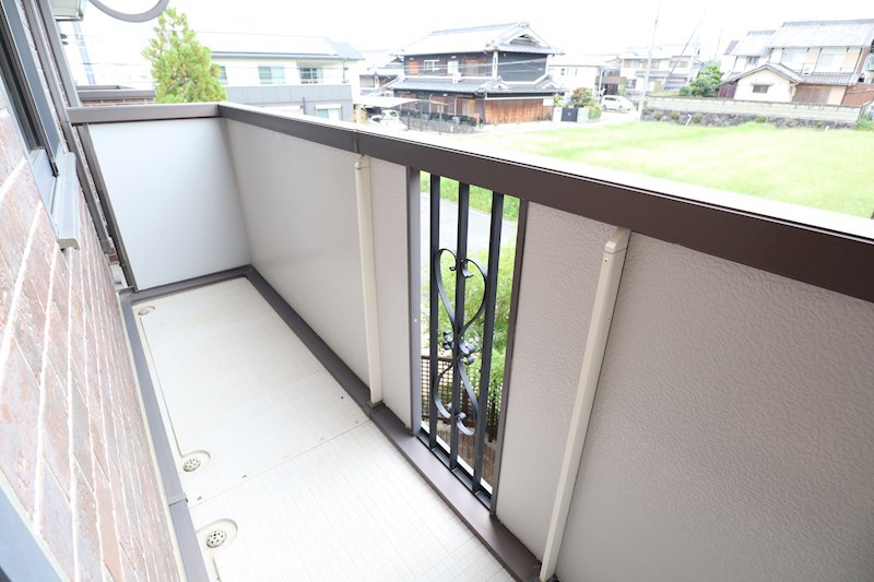 クレールふたがみ ベランダ