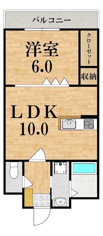 アンリーブ 間取り図