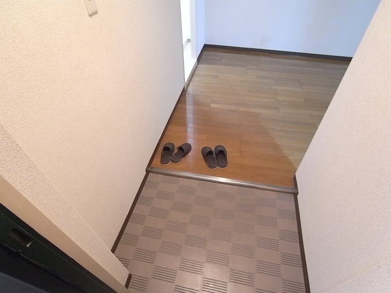 リバーサホ萬 玄関