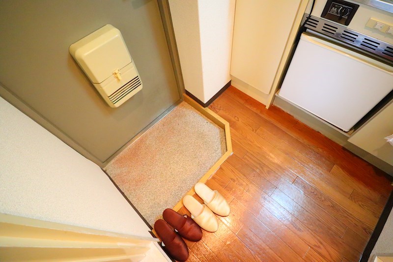 シティパレス生駒谷田町ＰａｒｔⅤ 玄関