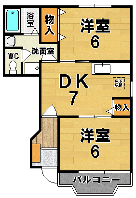 ヴィラ・モンターニュ 間取り図