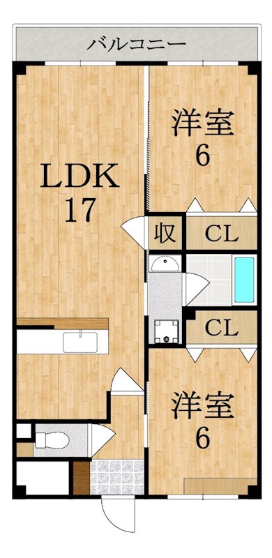 ラヴィーン・エミネンス 307号室 間取り