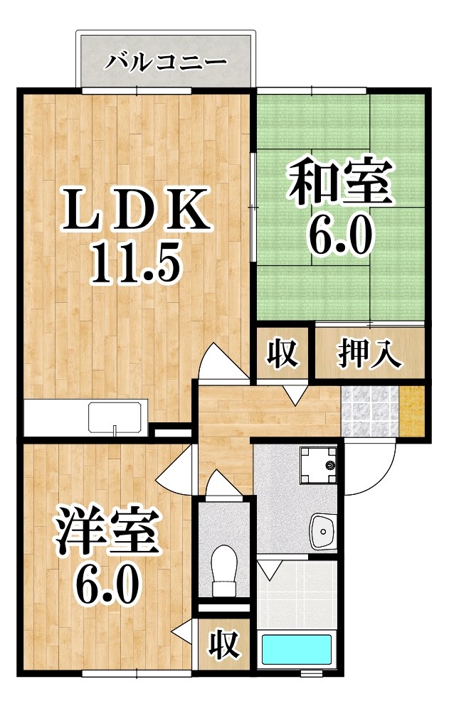 アークソフィアＣ棟 間取り図