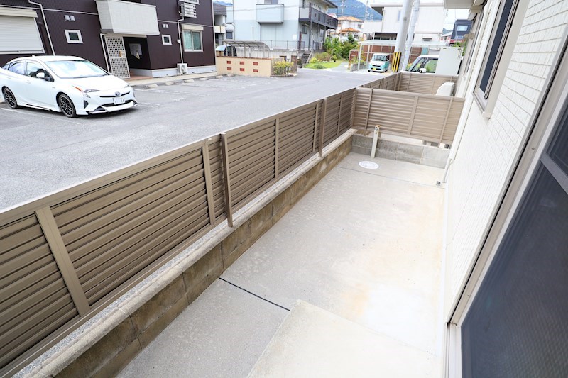 カルチェ赤坂Ａ棟 ベランダ