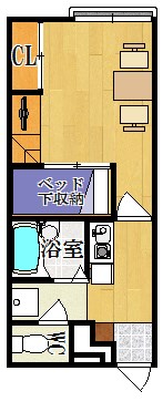 レオパレス俵口ヒルズ 210号室 間取り