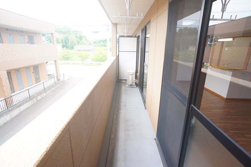 プリンセスタウン ベランダ