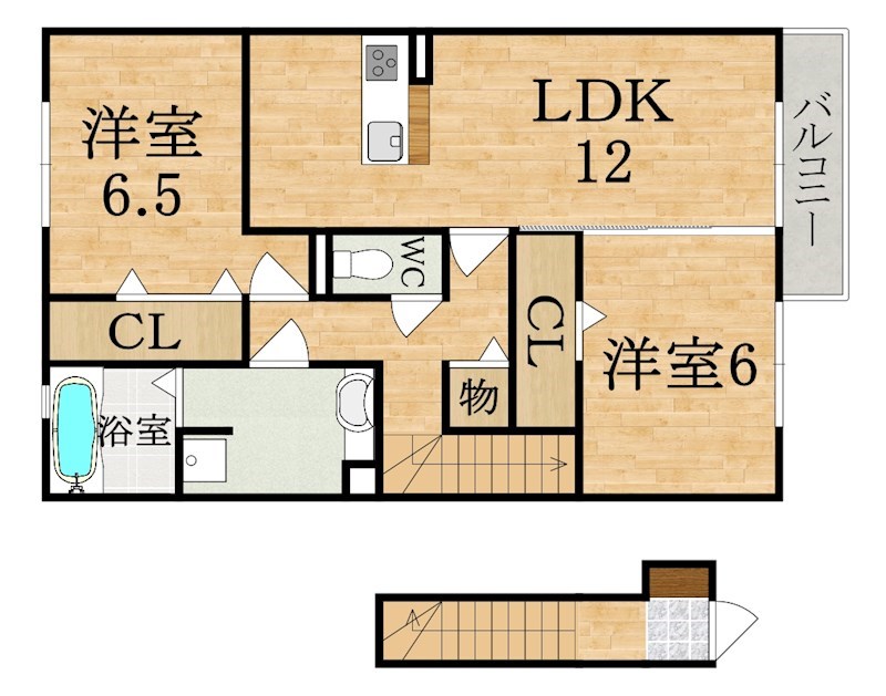 ブリリアントコート 間取り図