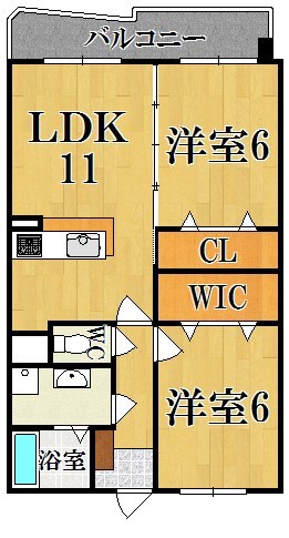 メゾン山崎 間取り図