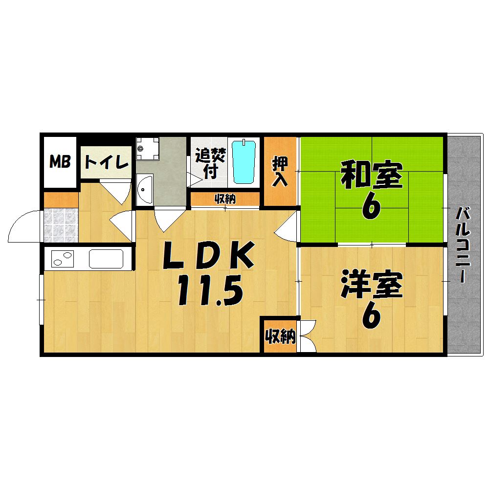 ファミーユ２１ 間取り図