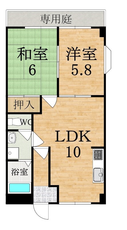 エスポワール神宮 間取り図