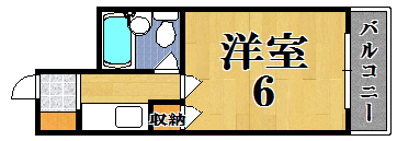 クリサンティヒル山田川 間取り図