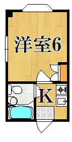 ハイタウンＡ棟 302号室 間取り