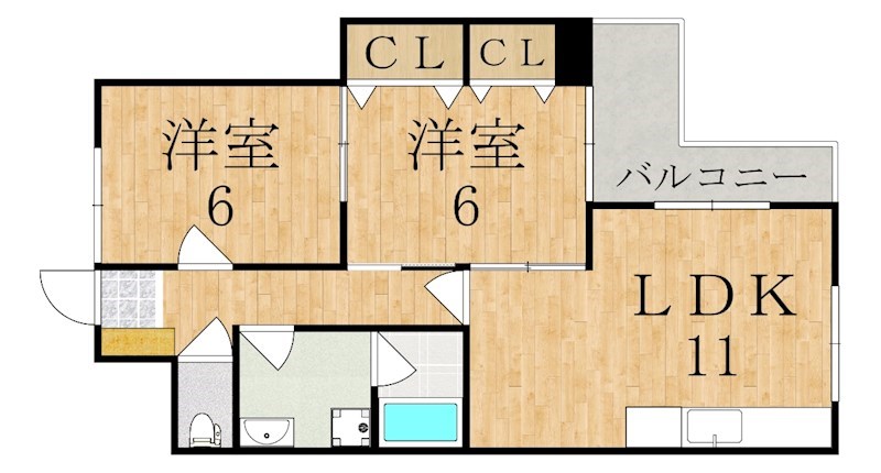 メゾン小橋 間取り図