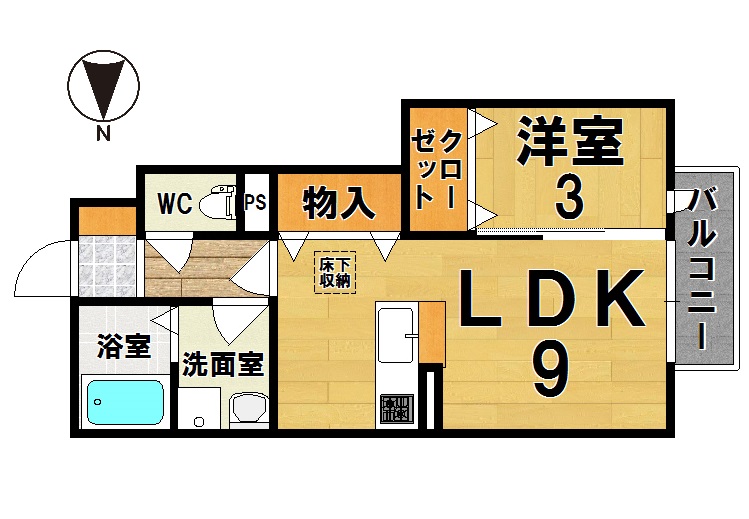 ドエルコート 間取り図