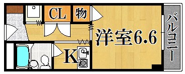 和州ロイヤルビル 間取り図