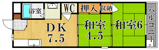 ラウレア生駒 間取り