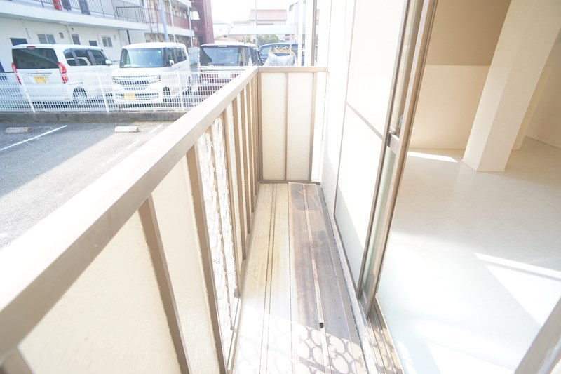 清水コーポ ベランダ