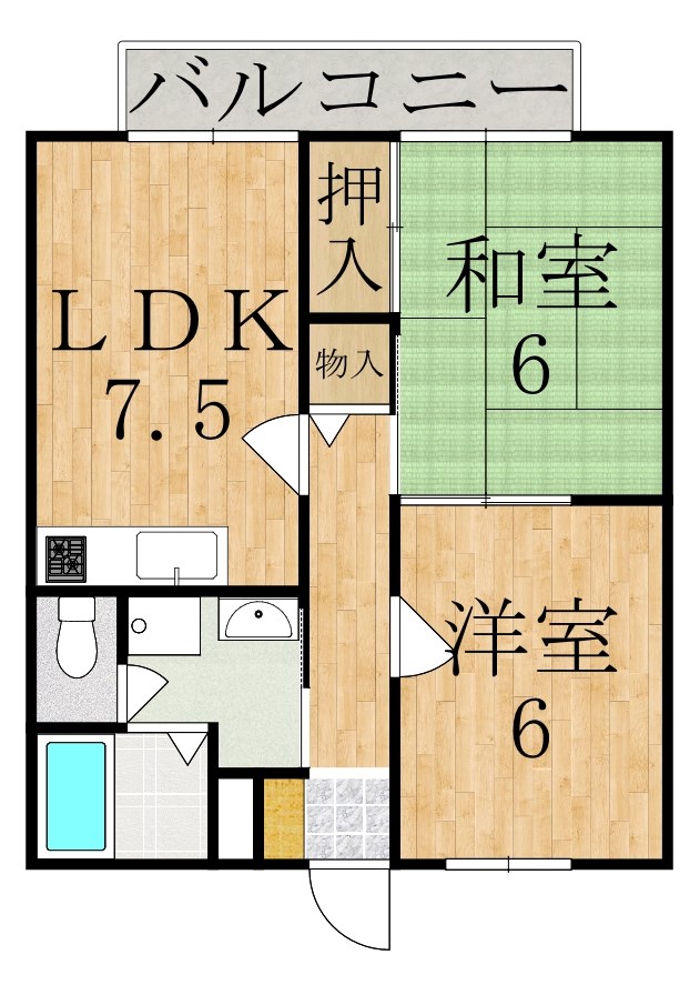 ビヨンドエミネンスＡ棟 間取り図