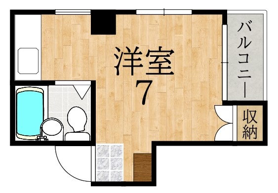 吉田ビル 3-C号室 間取り