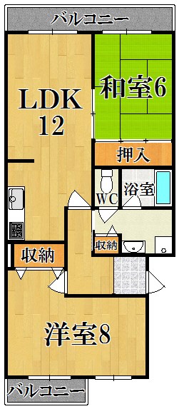 タラ生駒 間取り図