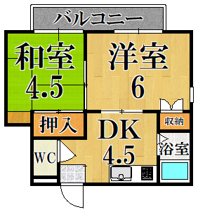 ファミール聖和 間取り図