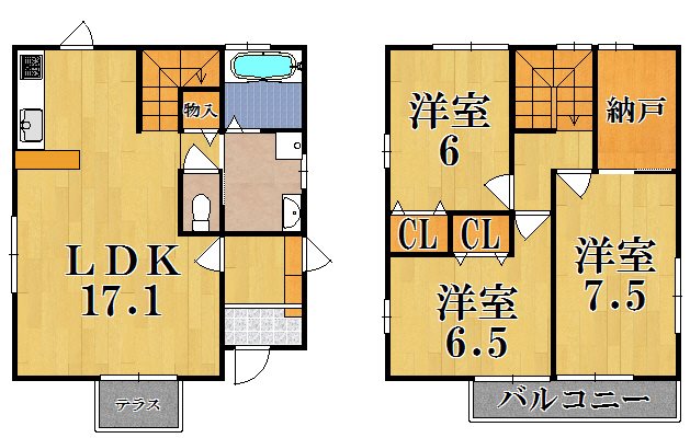 サニーヒルズＣ 間取り