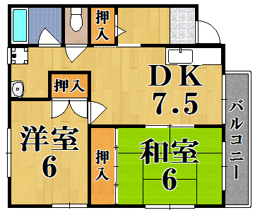 ＹＭドーム 202号室 間取り