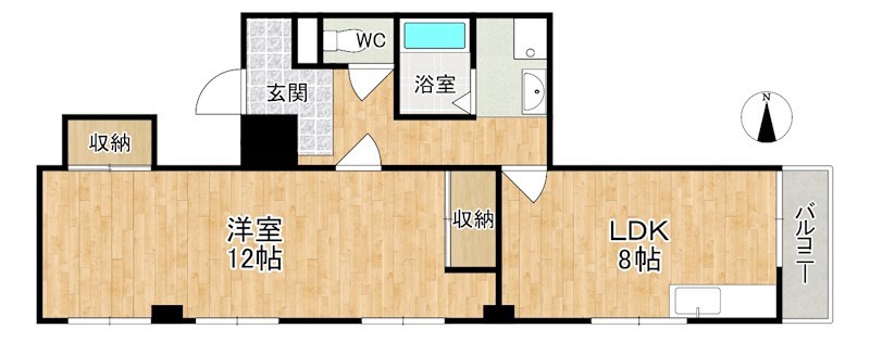 メゾン・ラ・ポム 間取り図