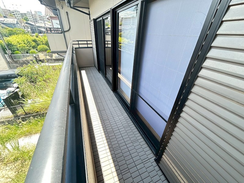 桜が丘Ⅱ住宅 ベランダ