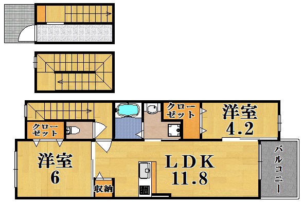 グレイス　ナラヤマ 303号室 間取り