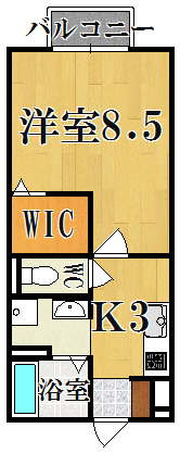 サンロイヤルⅠ 101号室 間取り