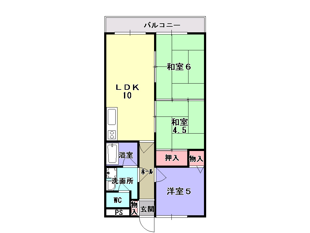 メゾン・ド・ライン 間取り図