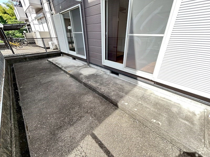 光ハイツ ベランダ