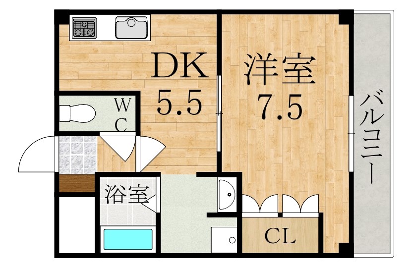 パンヴィラージュ 間取り図