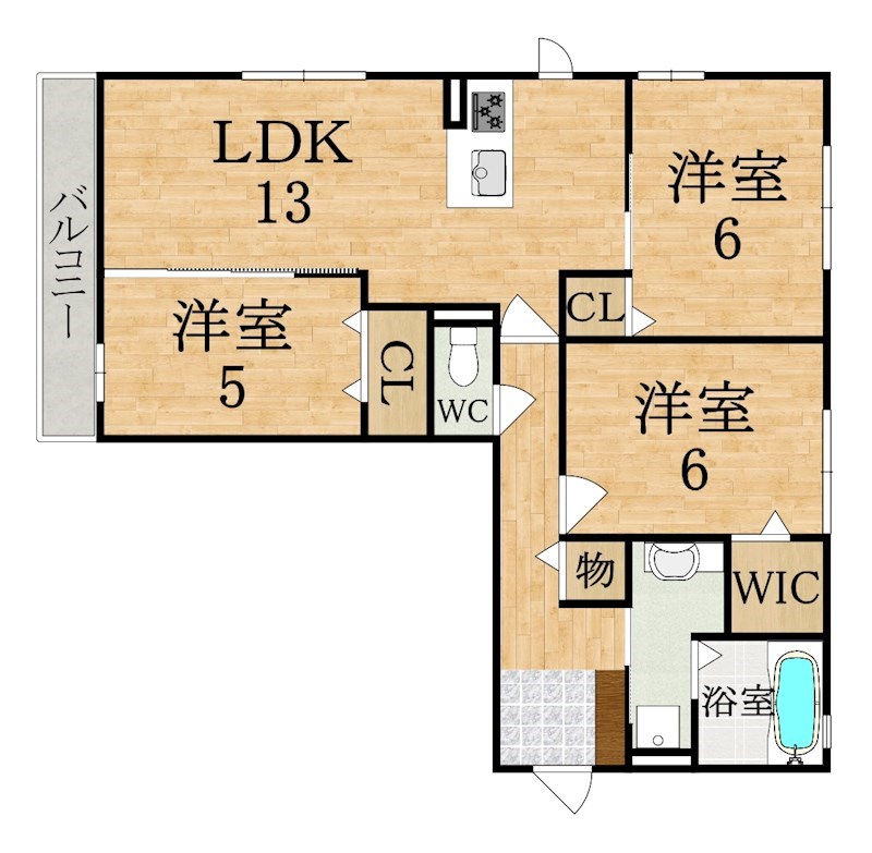 グランヴィラ 間取り図