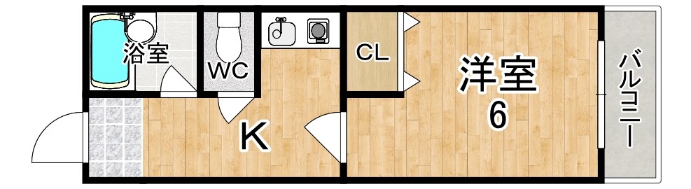 ミユキシティーマンション 間取り図