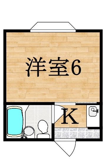 スタンドアップ本町 401号室 間取り
