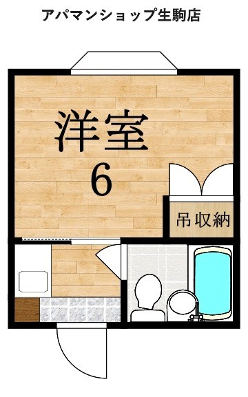 スタンドアップ本町 203号室 間取り