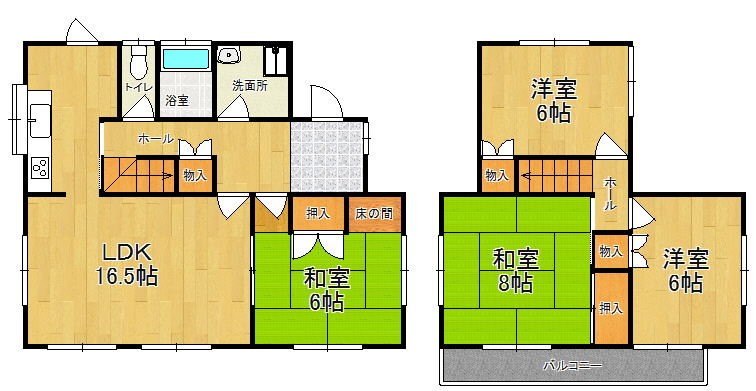 高見邸 間取り図