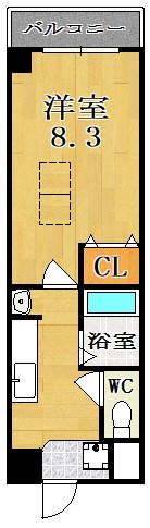 フクダ不動産新大宮マンション 312号室 間取り