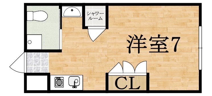 リヴェルテ生駒 間取り図