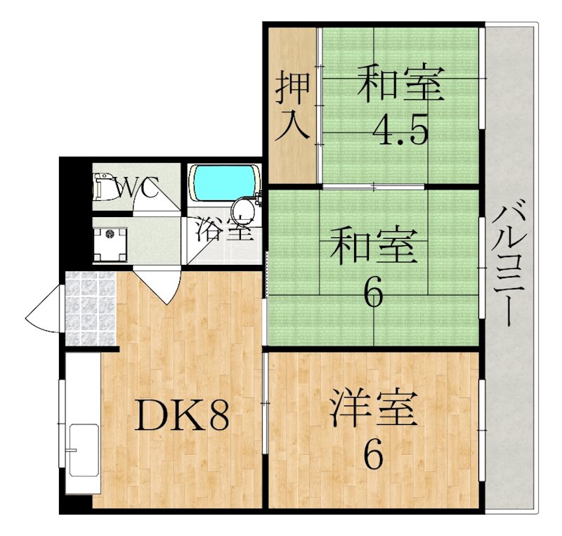 ＰＡＤＤＹＦＩＥＬＤ２１ 間取り