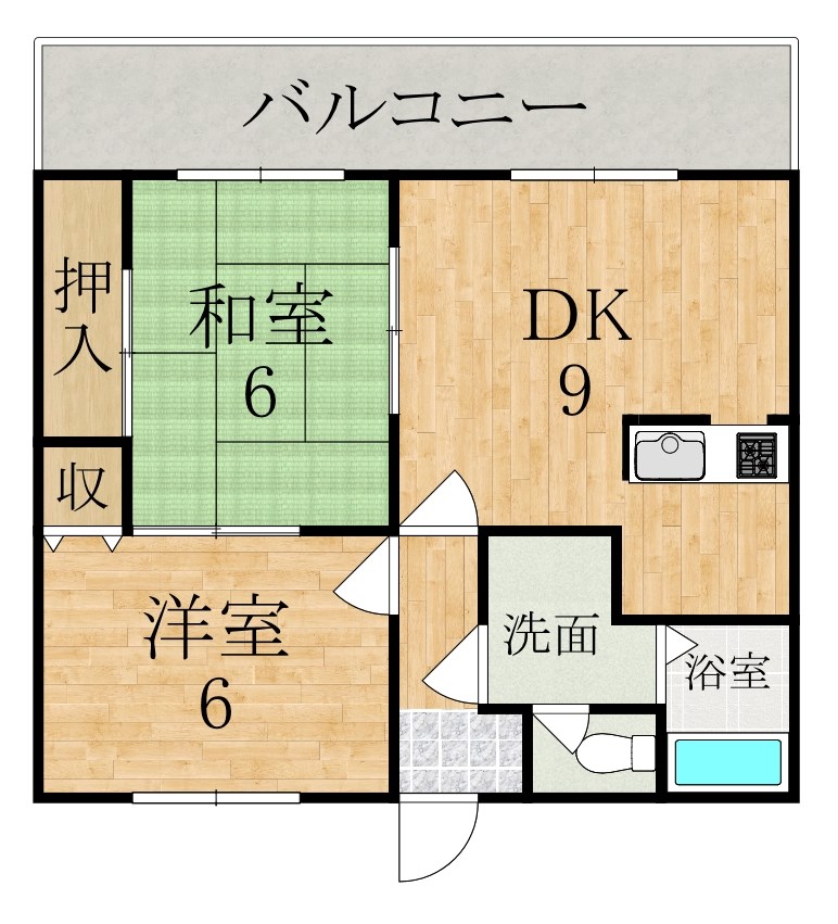 サンクレスト 間取り図