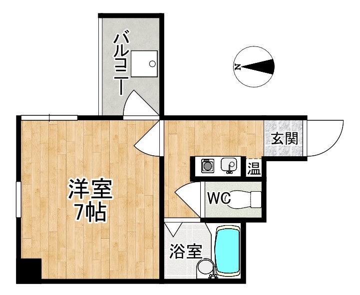 ＫＢＫ高天ビル 間取り図