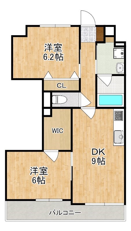 センチュリーアスカ10 間取り図