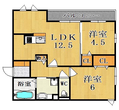 レジデンス三條 間取り図