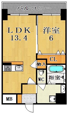 ロイヤルステージ新大宮 間取り図