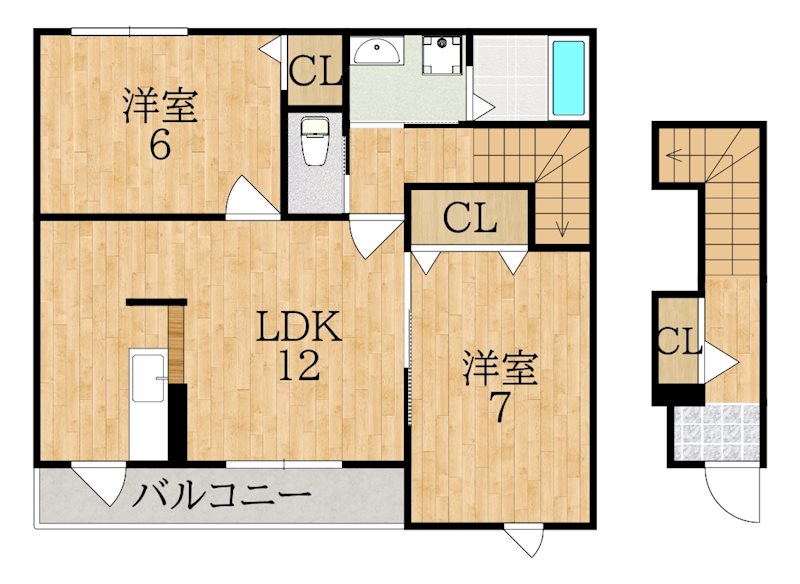 バンジャール 間取り図